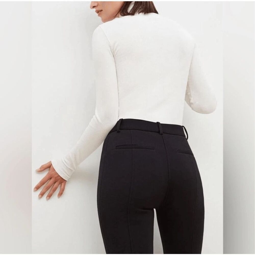 M.M. LaFleur‎ Ankle Zipper Skinny The Curie Pants Black Size 8 - Picture 2 of 14